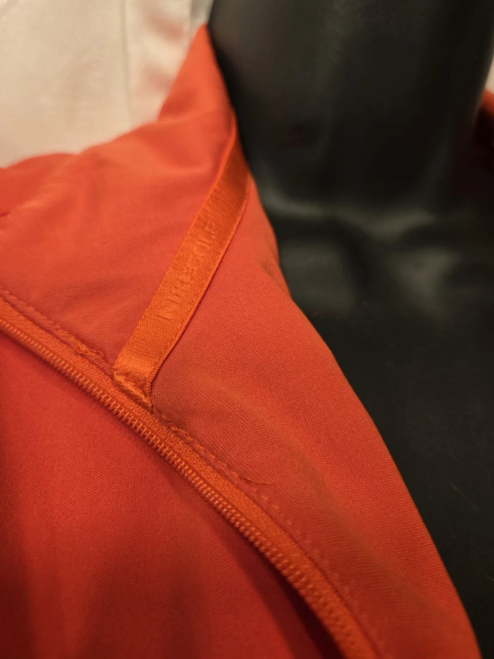 Womens Nike Golf Sleeveless Zip Front Vest in Bright Orange Size S